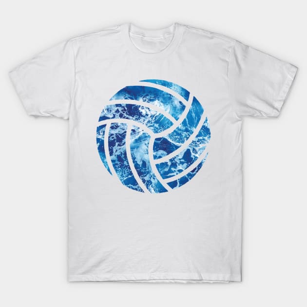 Beach Volleyball Beach - Volley Tribute VolleyBall Volleyball ball Voleibol - Player Fan Sport Volleyball tribute Sea - T-Shirt by TributeDesigns